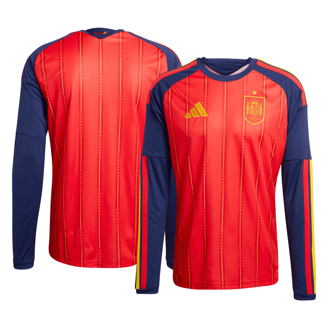 Spain World Cup 2026 Koti Pitkähihainen pelipaita Miesten
