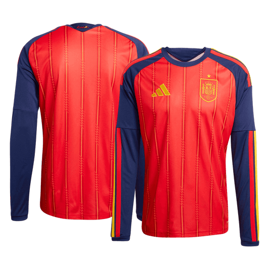 Spain World Cup 2026 Koti Pitkähihainen pelipaita Miesten