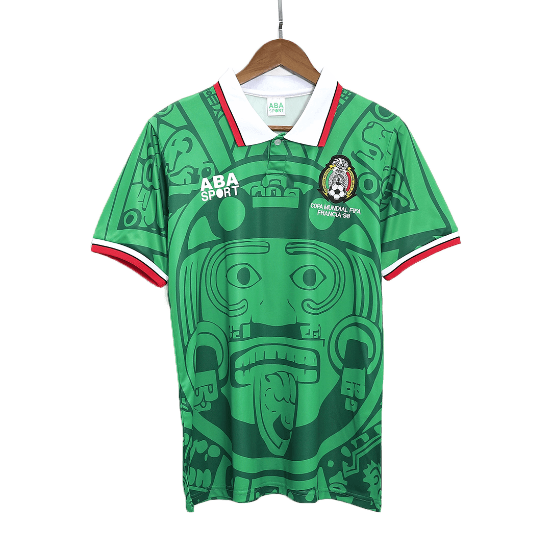 Mexico 1998 Koti Retro-pelipaita Miesten
