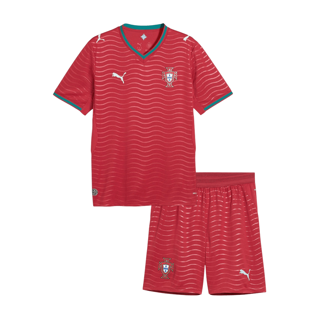 Portugal World Cup 2026 Koti Pelipaitasetti Lasten [PREMIUM]