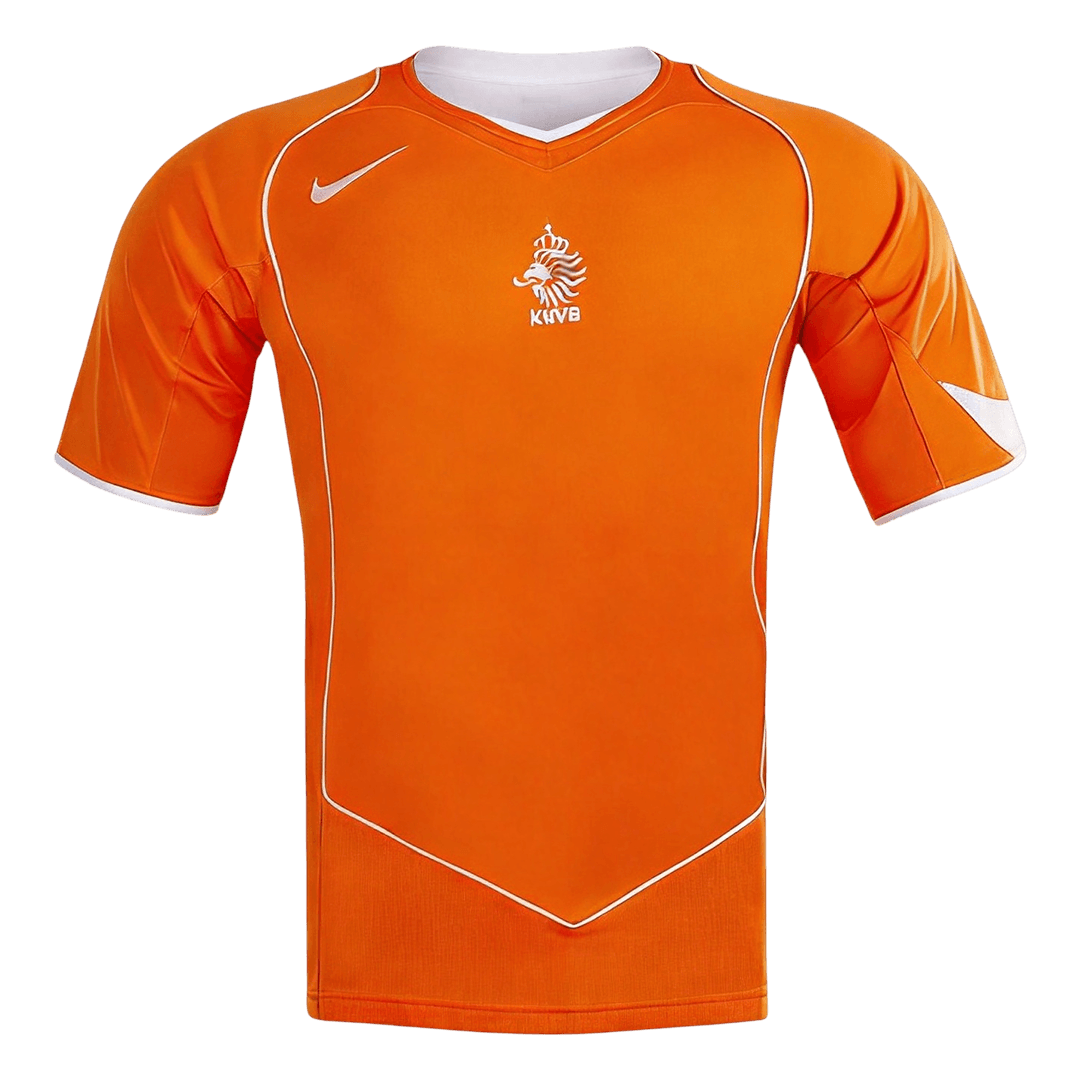 Netherlands 2004 Koti Retro-pelipaita Miesten