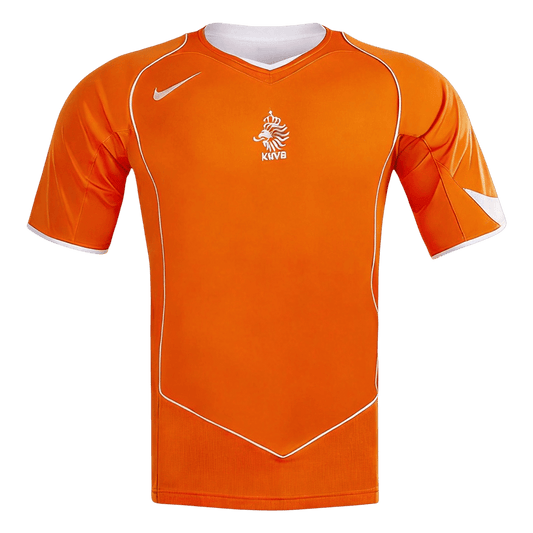 Netherlands 2004 Koti Retro-pelipaita Miesten