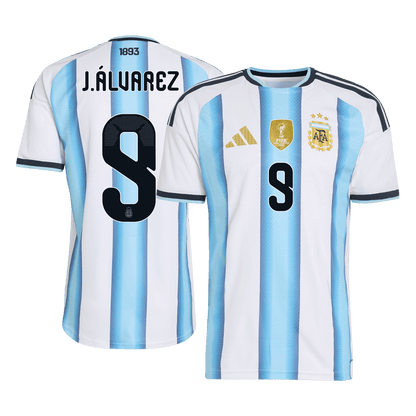 Argentina World Cup 2026 Koti Pelipaita (Player Version) Miesten J. ALVAREZ #9