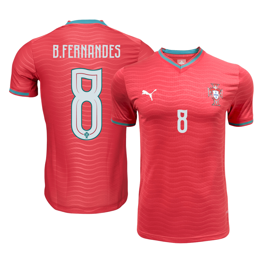 Portugal World Cup 2026 Koti Pelipaita (Player Version) Miesten B.FERNANDES #8