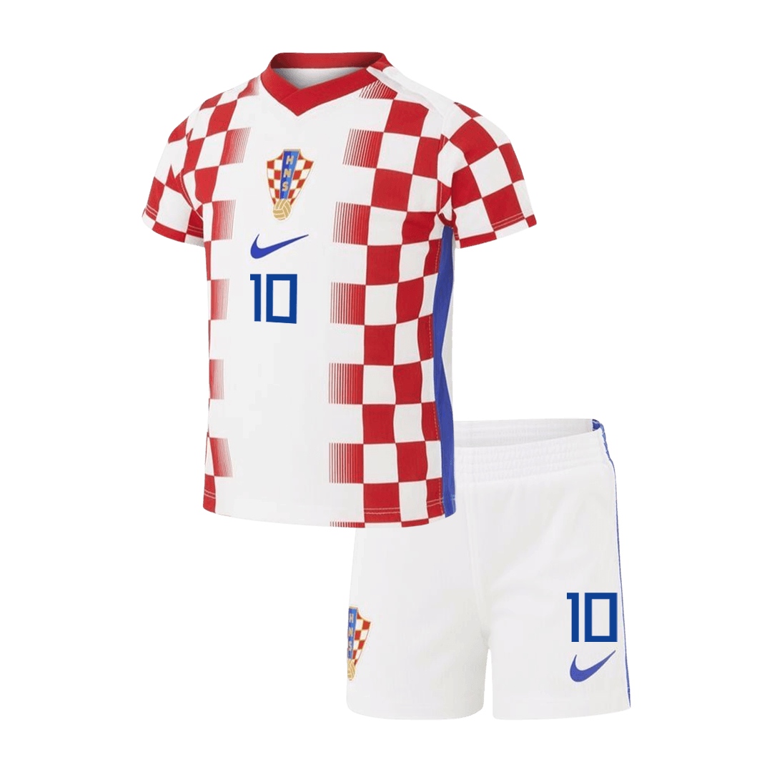 Croatia World Cup 2026 Koti Pelipaitasetti Lasten MODRIĆ #10
