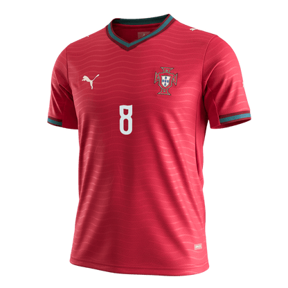 Portugal World Cup 2026 Koti Pelipaita Miesten B.FERNANDES #8 [PREMIUM]