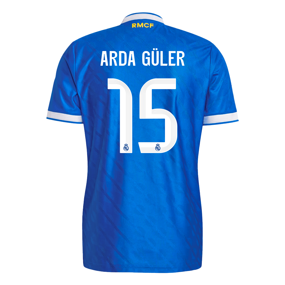 Real Madrid 2025/26 Kolmas Pelipaita (Player Version) Miesten ARDA GÜLER #15
