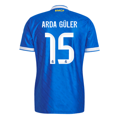 Real Madrid 2025/26 Kolmas Pelipaita (Player Version) Miesten ARDA GÜLER #15