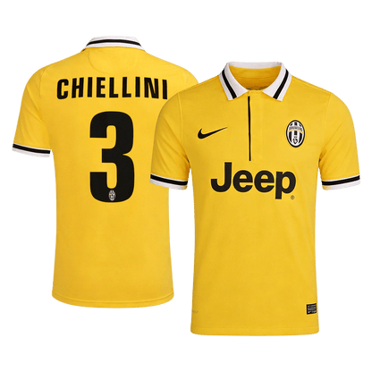 Juventus 2013/14 Vieras Retro-pelipaita Miesten CHIELLINI #3