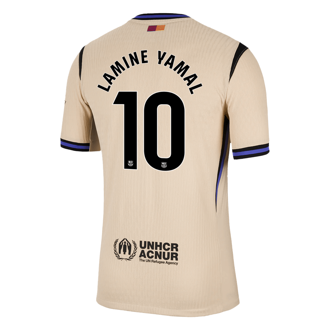 Barcelona 2025/26 Vieras Pelipaita (Player Version) Miesten LAMINE YAMAL #10