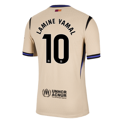 Barcelona 2025/26 Vieras Pelipaita (Player Version) Miesten LAMINE YAMAL #10