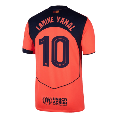 Barcelona 2025/26 UCL Kolmas Pelipaita Miesten LAMINE YAMAL #10