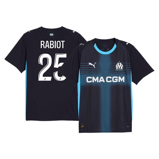 Marseille 2025/26 Vieras Pelipaita Miesten RABIOT #25
