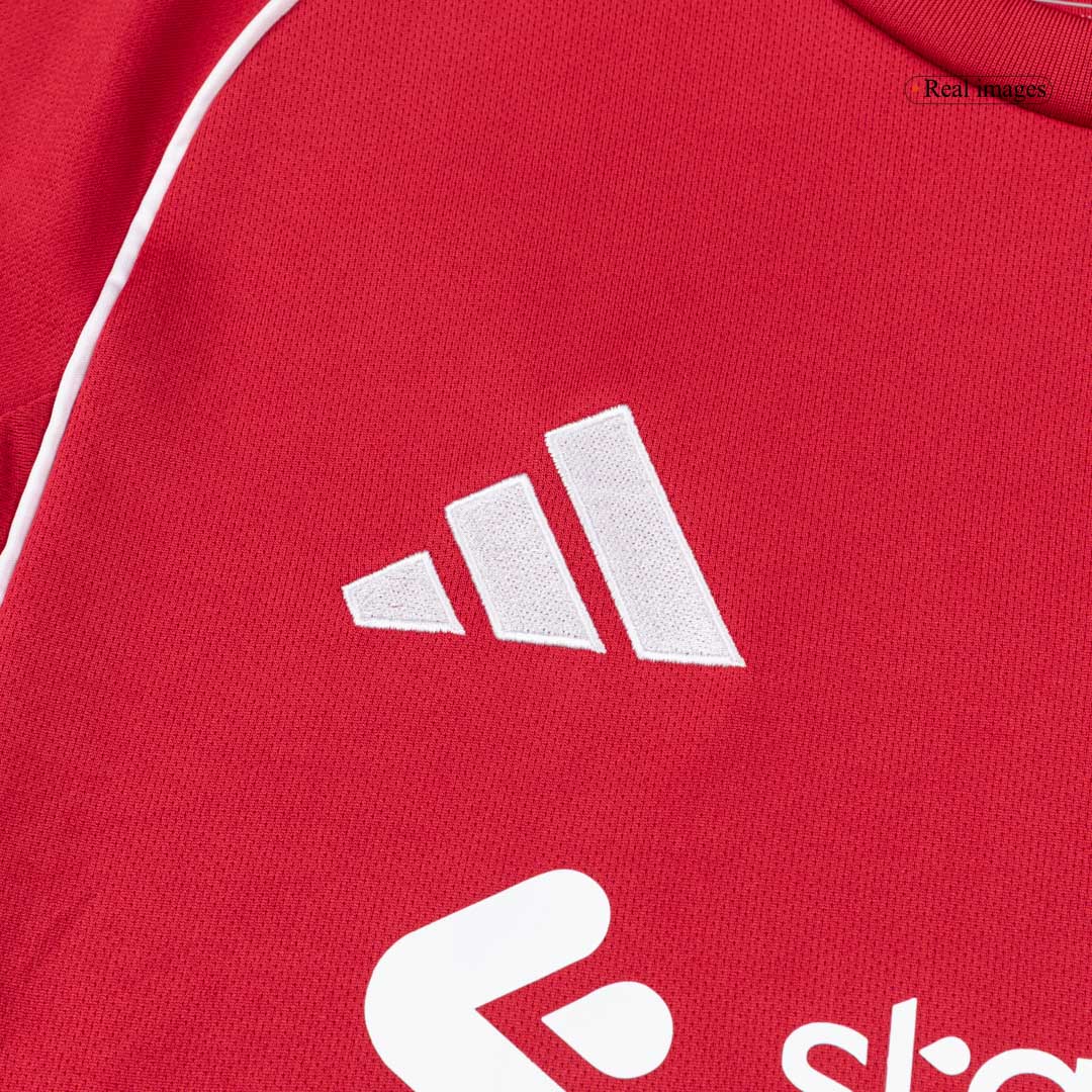 Liverpool 2025/26 Koti Pitkähihainen pelipaita Miesten