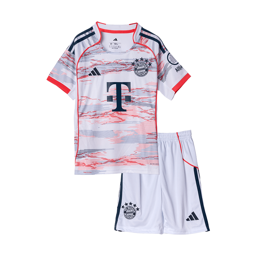 Bayern Munich 2025/26 Vieras Pelipaitasetti Lasten