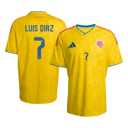 Colombia World Cup 2026 Koti Pelipaita Miesten LUIS DíAZ #7