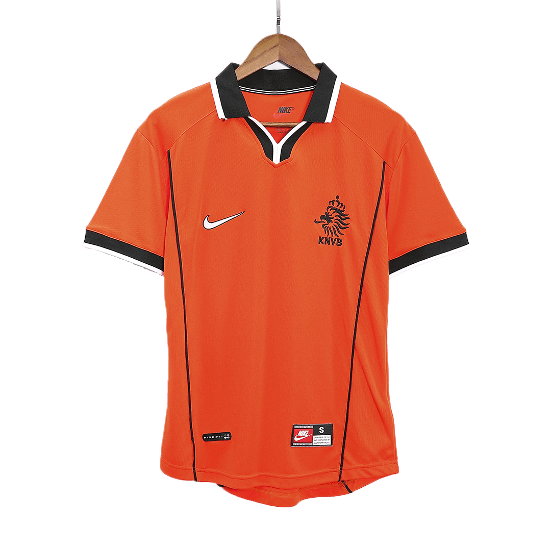 Netherlands World Cup 1998 Koti Retro-pelipaita Miesten