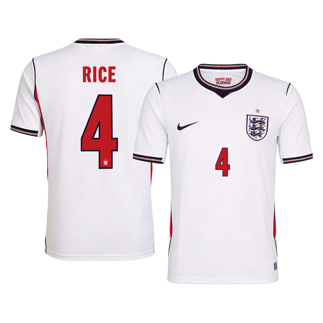 England World Cup 2026 Koti Pelipaita Miesten RICE #4