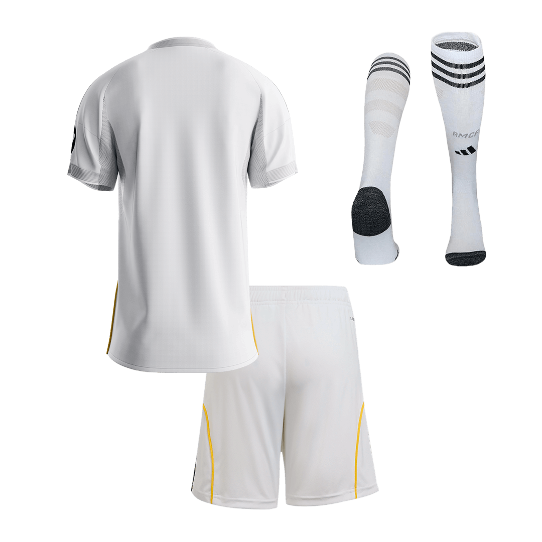 Real Madrid 2025/26 Koti Lasten täydellinen peliasu [PREMIUM]