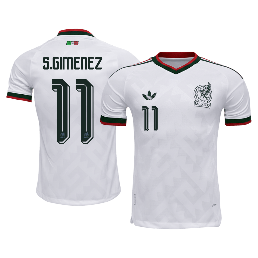 Mexico World Cup 2026 Vieras Pelipaita (Player Version) Miesten S.GIMENEZ #11
