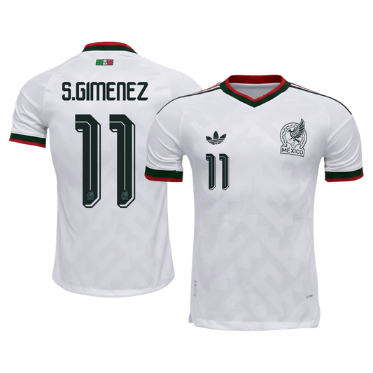 Mexico World Cup 2026 Vieras Pelipaita (Player Version) Miesten S.GIMENEZ #11