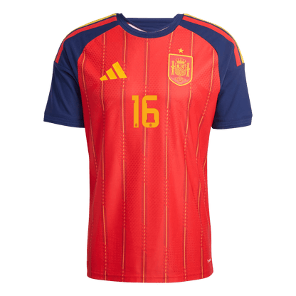 Spain World Cup 2026 Koti Pelipaita (Player Version) Miesten RODRIGO #16
