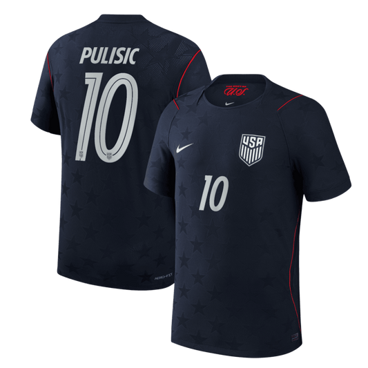 USA World Cup 2026 Vieras Pelipaita (Player Version) Miesten PULISIC #10