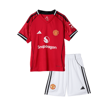 Manchester United 2025/26 Koti Pelipaitasetti Lasten