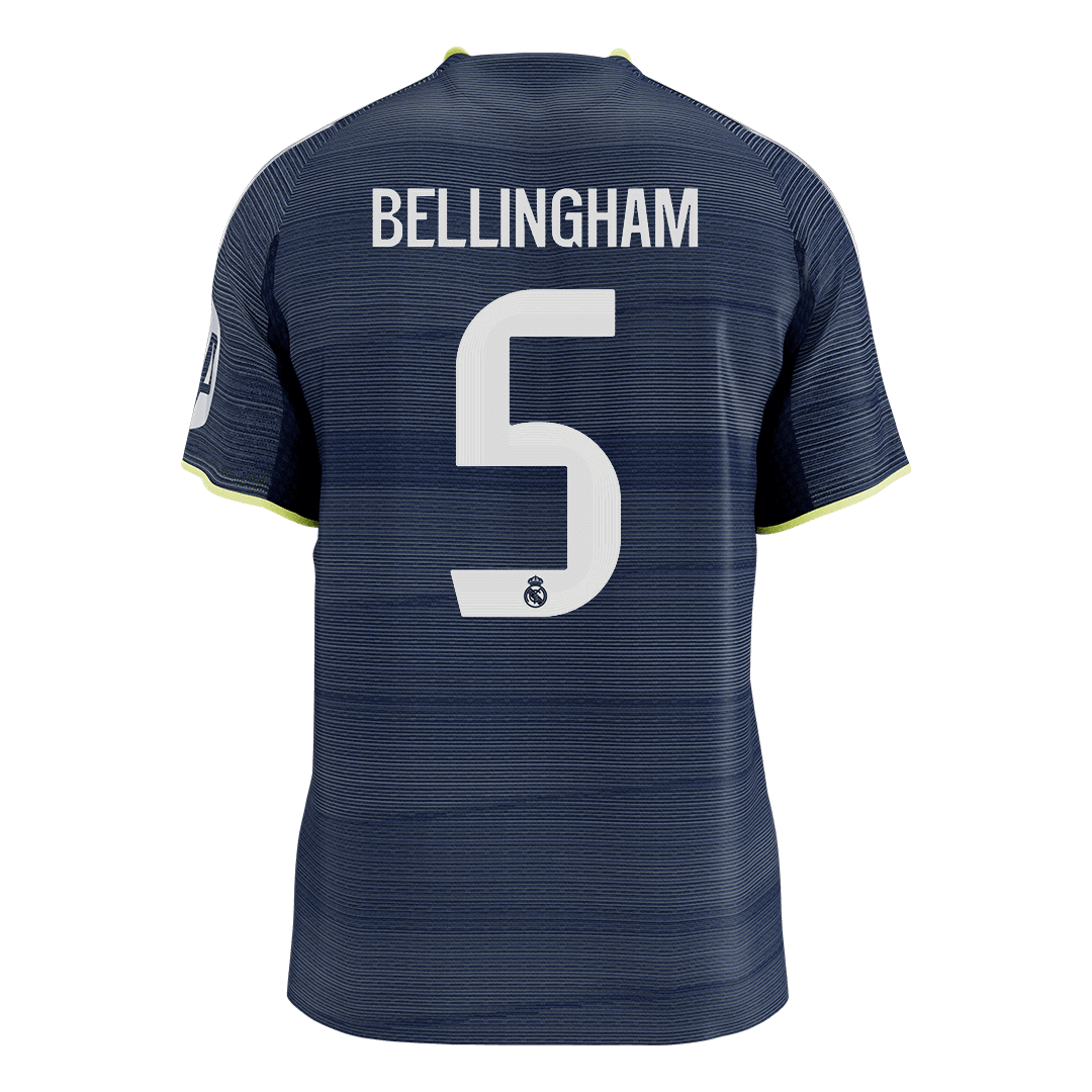 Real Madrid 2025/26 Vieras Pelipaita (Player Version) Miesten BELLINGHAM #5 [PREMIUM]