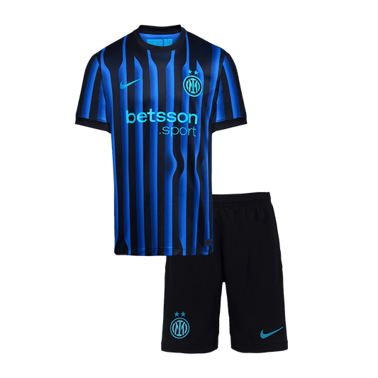 Inter Milan 2025/26 Koti Pelipaitasetti Lasten
