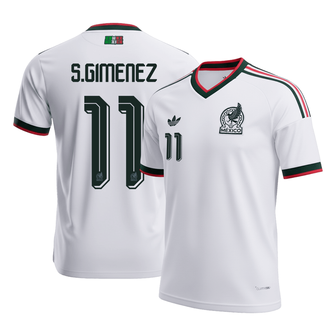 Mexico World Cup 2026 Vieras Pelipaita Miesten S.GIMENEZ #11