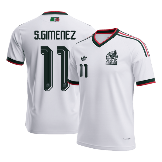 Mexico World Cup 2026 Vieras Pelipaita Miesten S.GIMENEZ #11