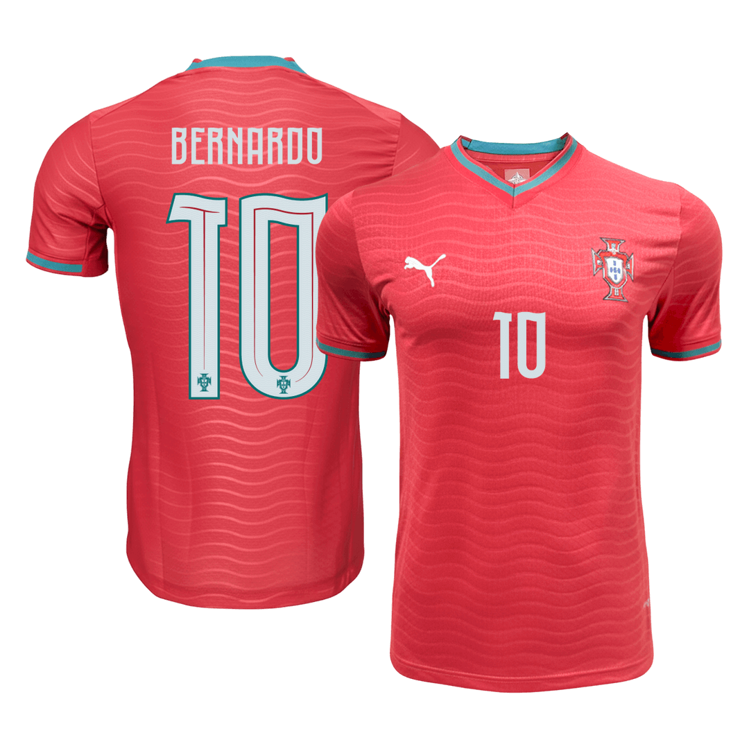 Portugal World Cup 2026 Koti Pelipaita (Player Version) Miesten BERNARDO #10