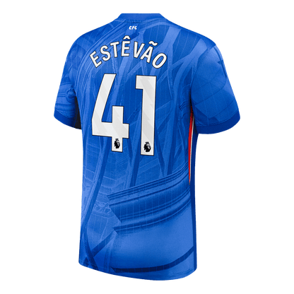 Chelsea 2025/26 Koti Pelipaita Miesten ESTÊVÃO #41 [PREMIUM]