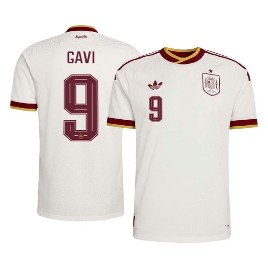 Spain World Cup 2026 Vieras Pelipaita (Player Version) Miesten GAVI #9