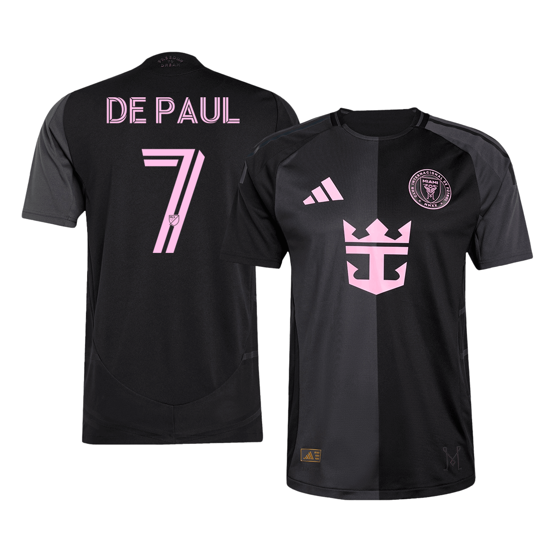 Inter Miami CF 2025 Vieras Pelipaita (Player Version) Miesten DE PAUL #7