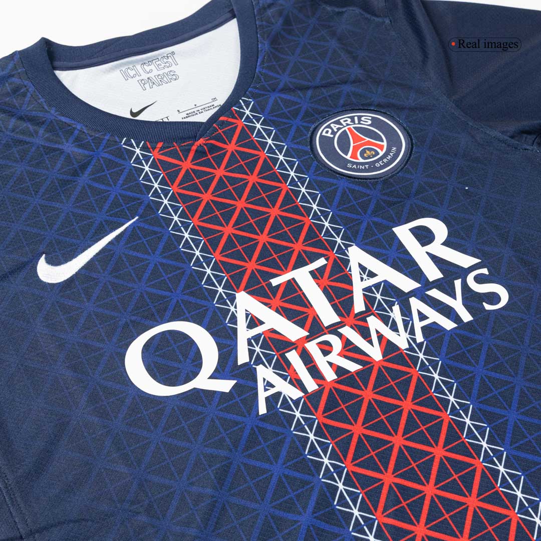 PSG 2025/26 Koti Pelipaita Miesten KVARATSKHELIA #7 [PREMIUM]