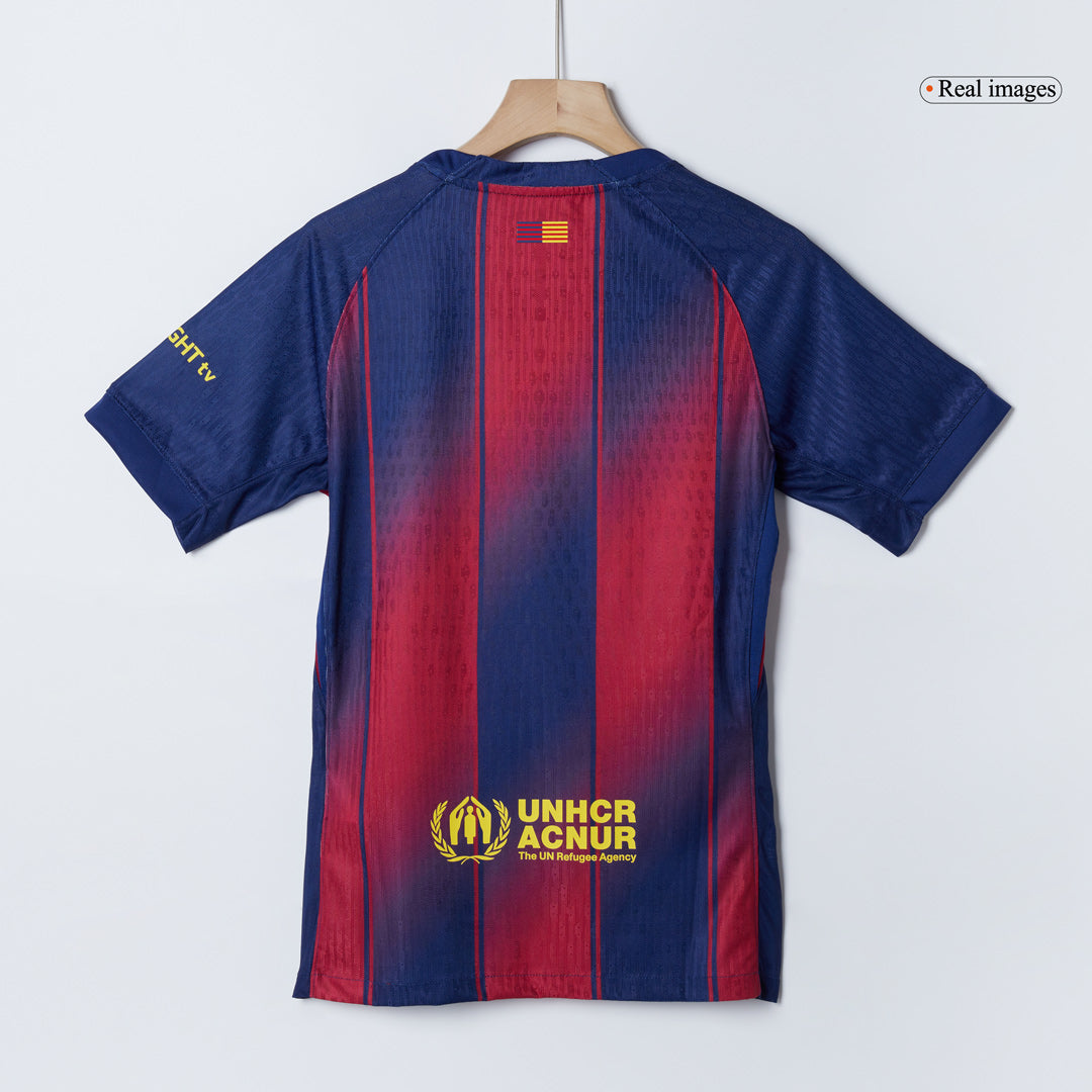Barcelona 2025/26 Koti Pelipaita (Player Version) Miesten KOUNDE #23