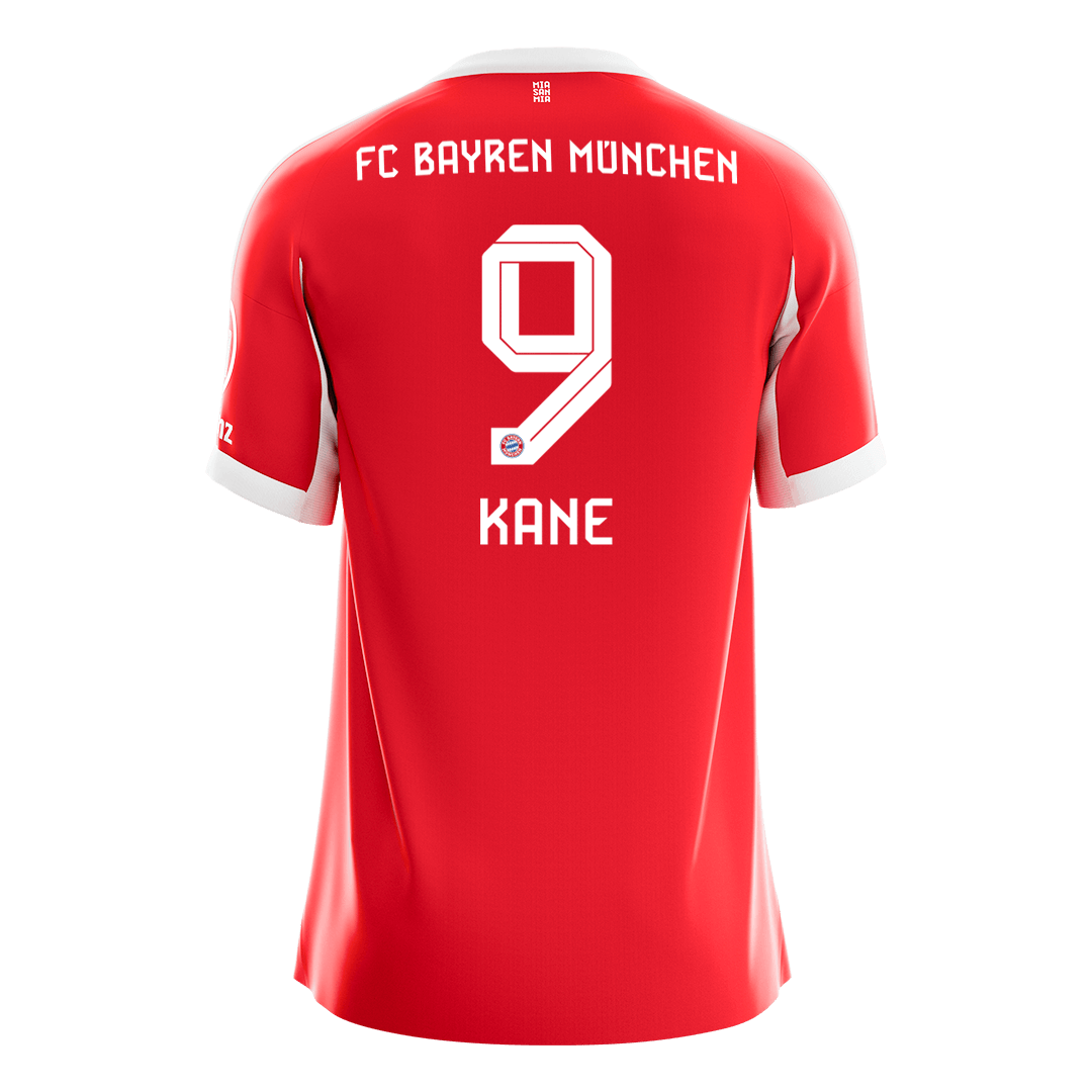 Bayern Munich 2025/26 Koti Pelipaita Miesten KANE #9 [PREMIUM]