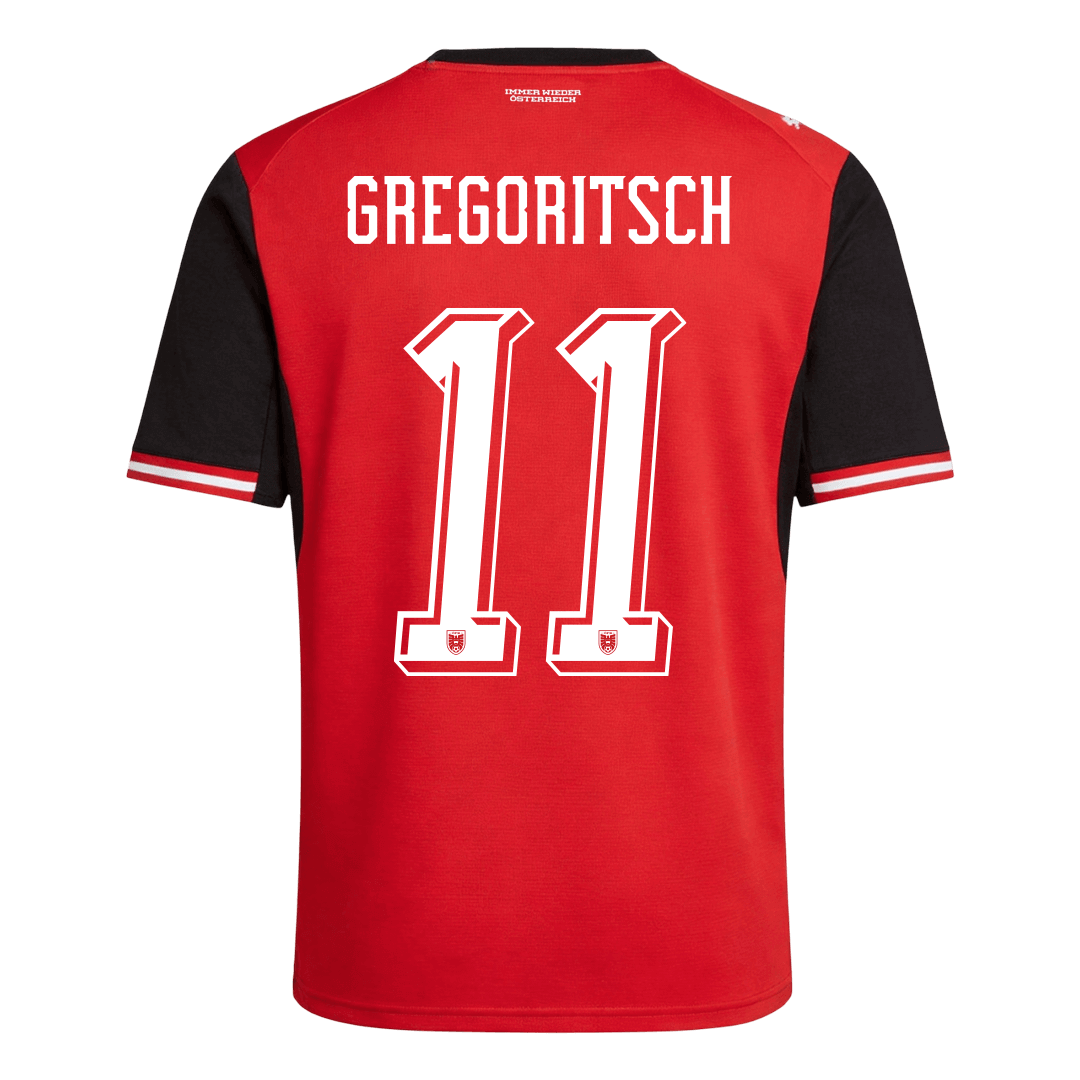 Austria World Cup 2026 Koti Pelipaita Miesten GREGORITSCH #11