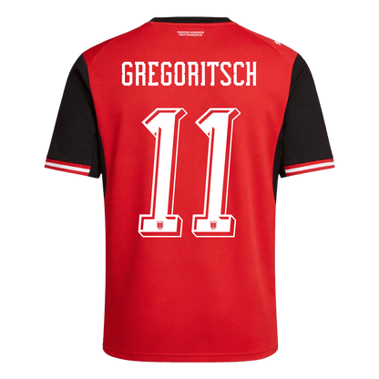Austria World Cup 2026 Koti Pelipaita Miesten GREGORITSCH #11