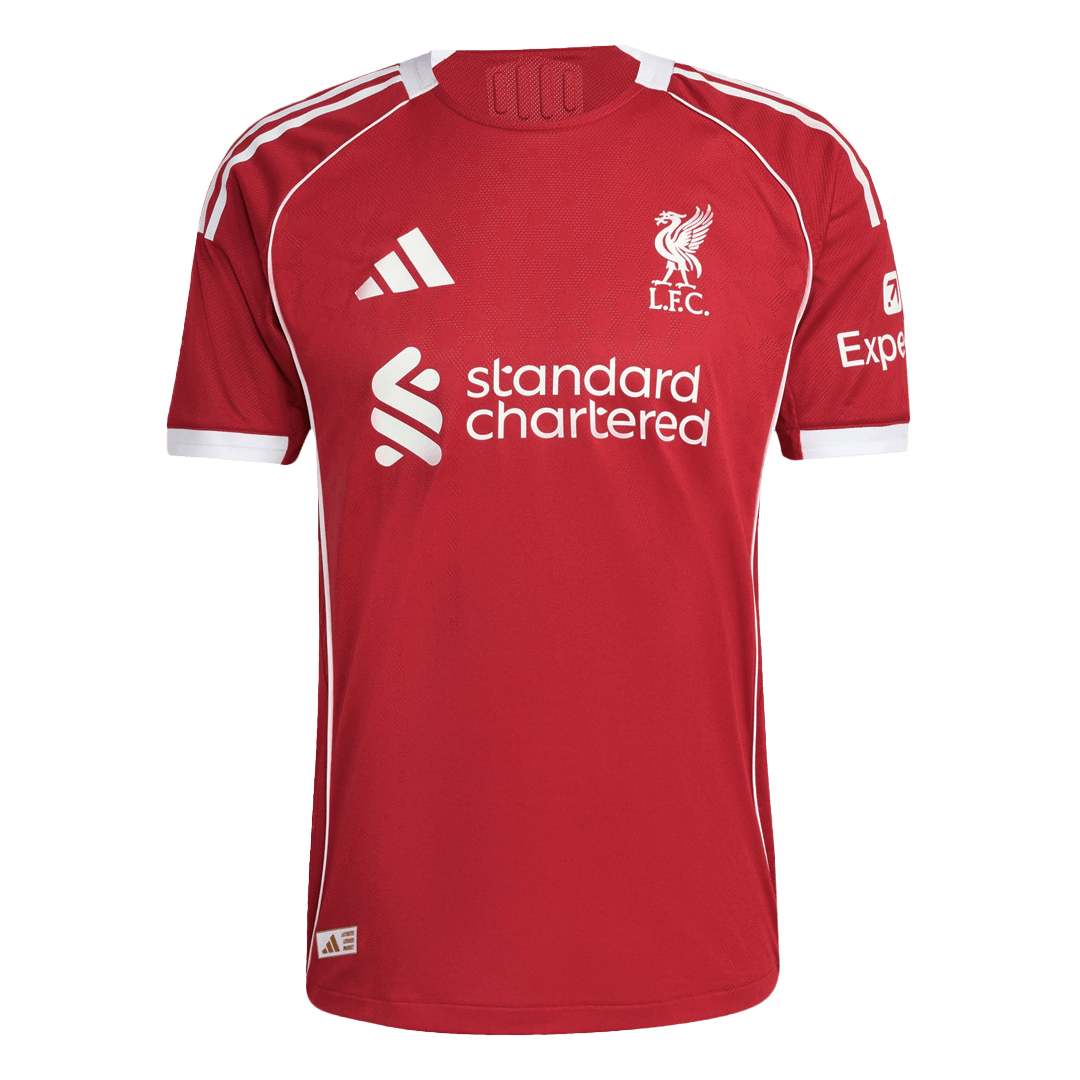 Liverpool 2025/26 Koti Pelipaita (Player Version) Miesten