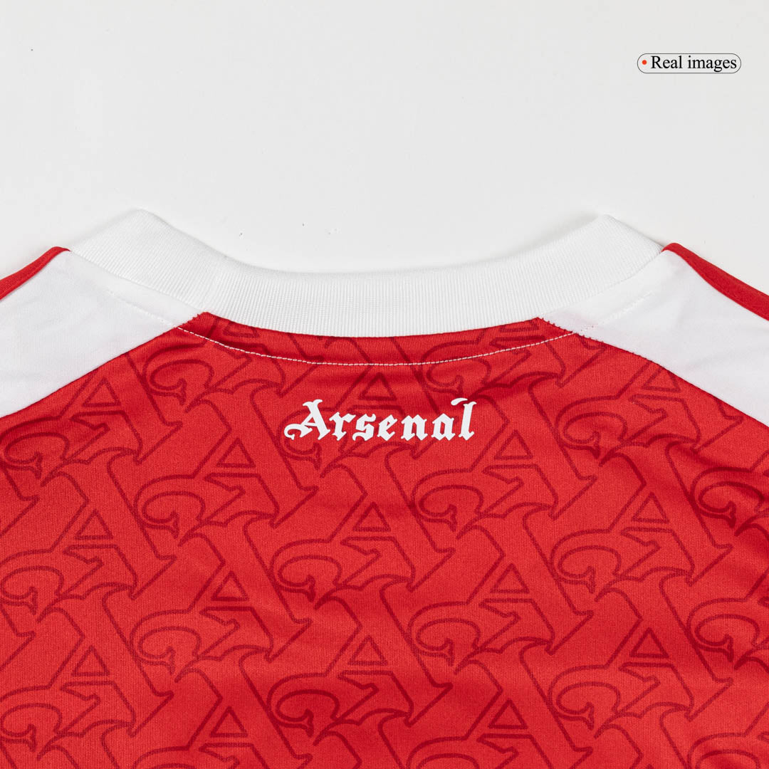 Arsenal 2025/26 Koti Pelipaita Miesten SALIBA #2 [PREMIUM]