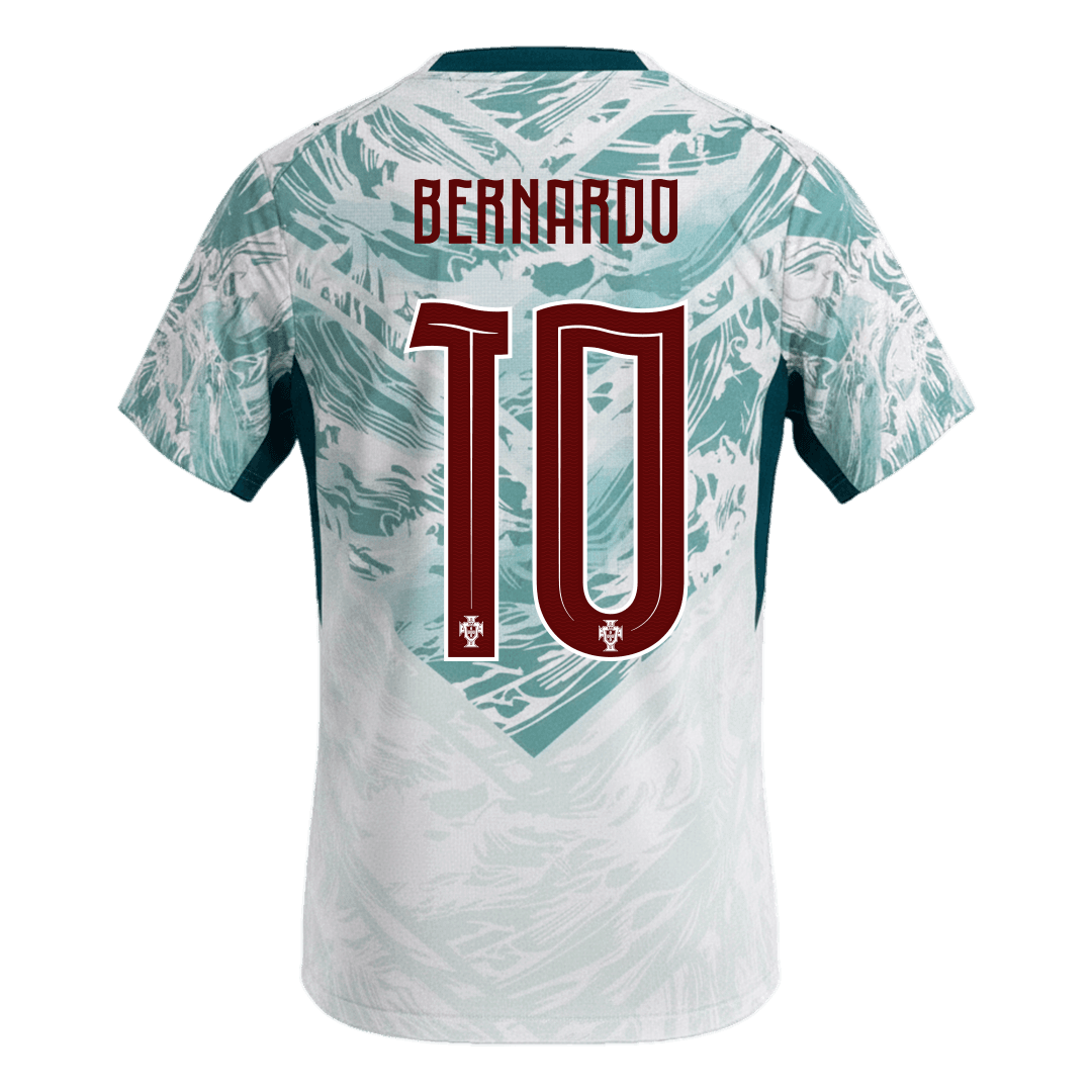 Portugal World Cup 2026 Vieras Pelipaita Miesten BERNARDO #10