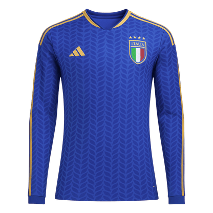 Italy World Cup 2026 Koti Pitkähihainen pelipaita Miesten