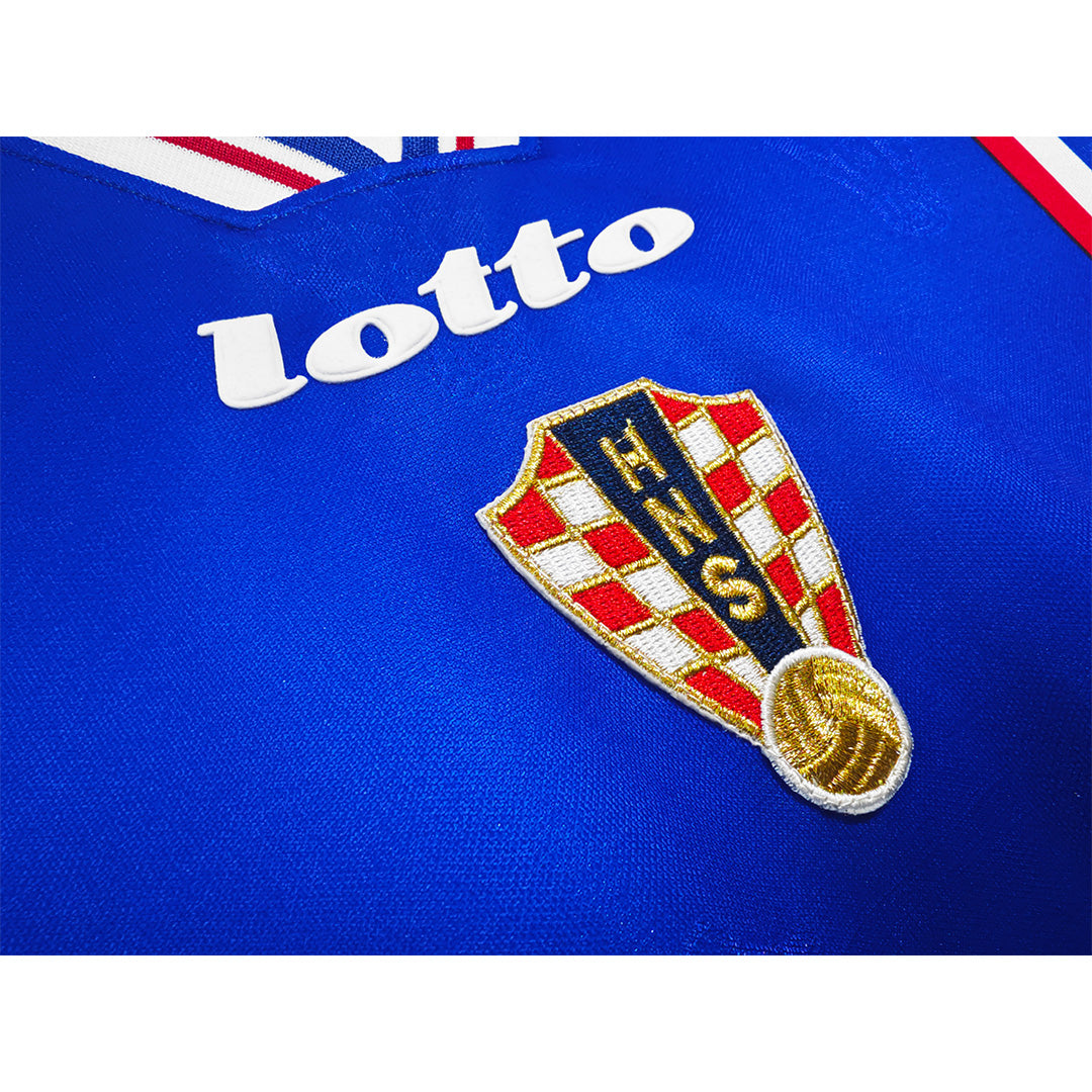 Croatia 1998 Vieras Retro-pelipaita Miesten