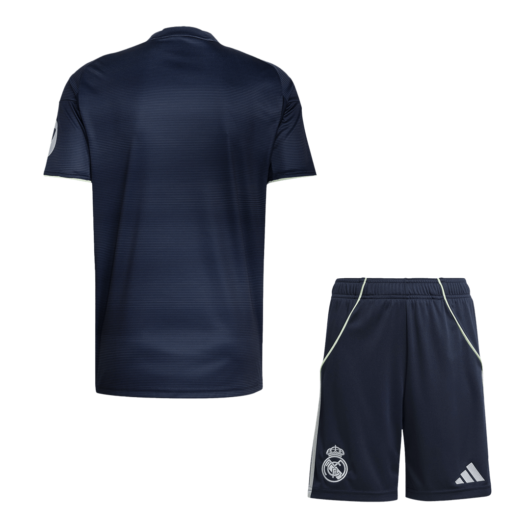 Real Madrid 2025/26 Vieras Pelipaitasetti Miesten [PREMIUM]