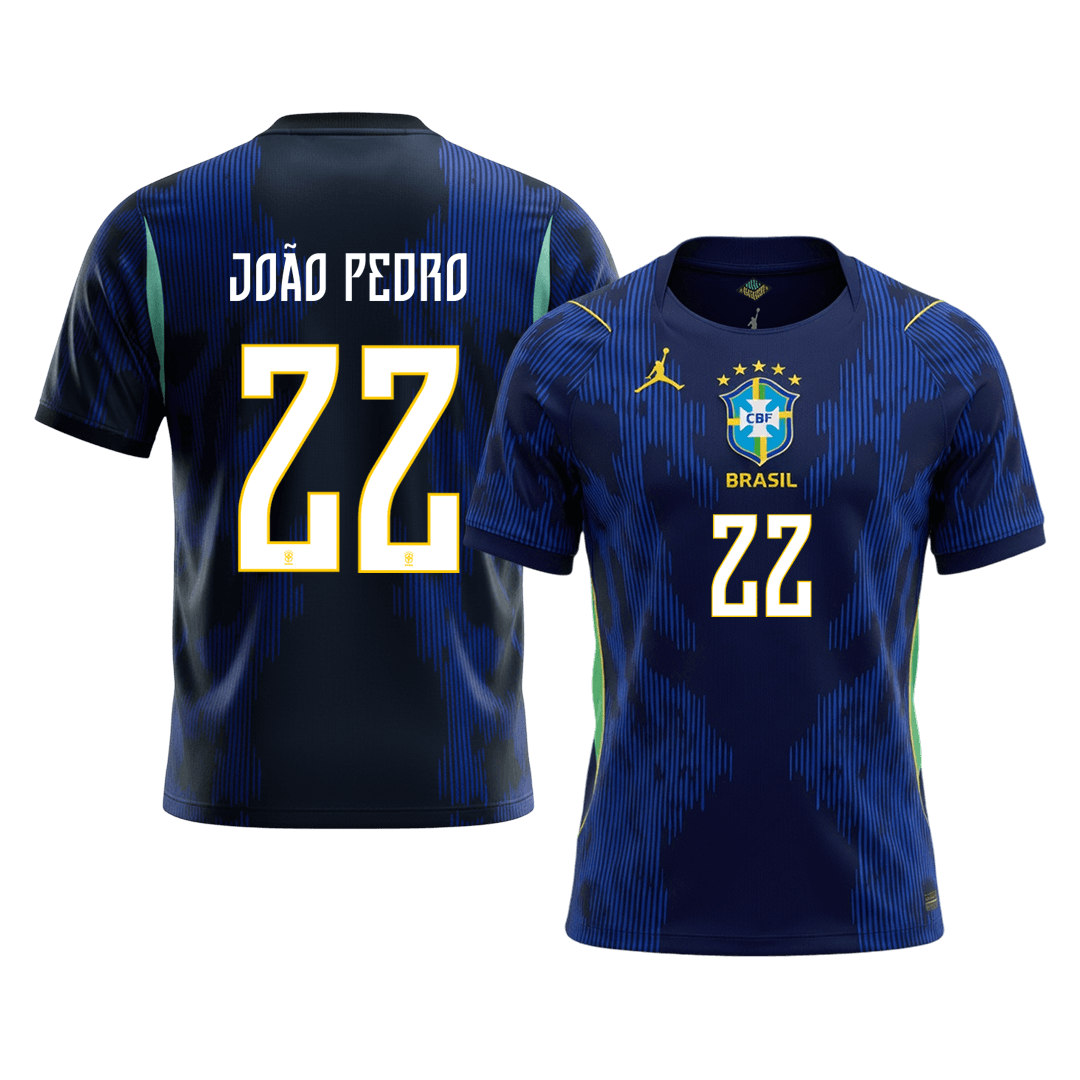Brazil World Cup 2026 Vieras Pelipaita Miesten JOÃO PEDRO #22
