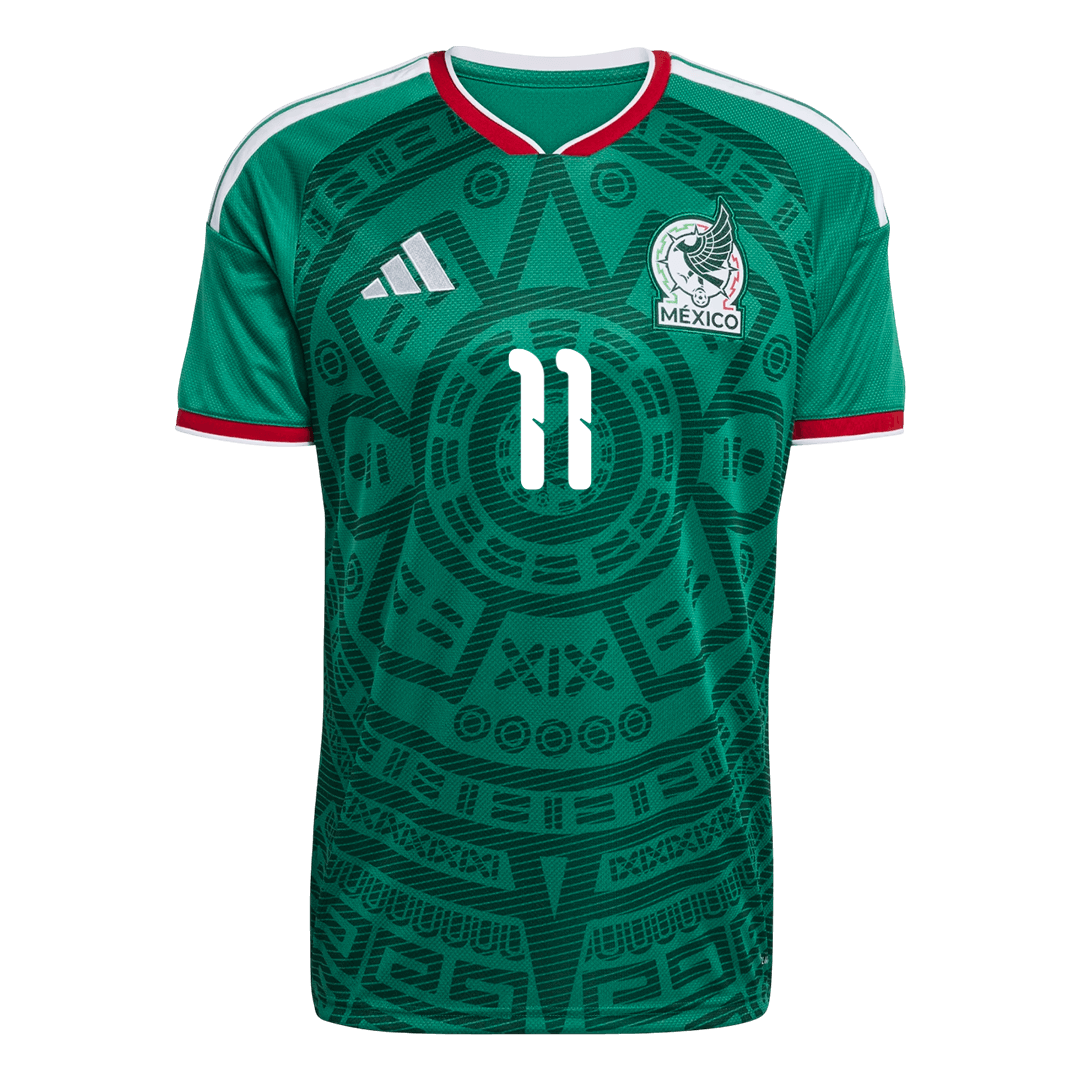 Mexico World Cup 2026 Koti Pelipaita Miesten S.GIMENEZ #11 [PREMIUM]