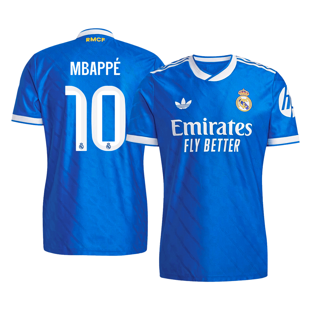 Real Madrid 2025/26 Kolmas Pelipaita (Player Version) Miesten MBAPPÉ #10